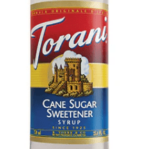 Torani - Cane Sugar Sweetener Syrup - 1L Bottle